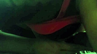 busty redbone gives good head to big black cock