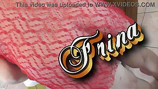 Wife wakes up in morning, pees, dresses in lingerie