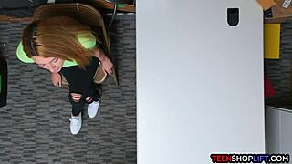i'm the teen shoplifter wanting to get caugh by the security guard