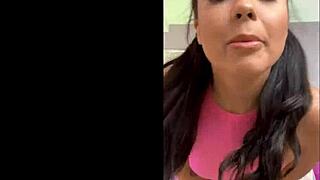 Latina teen accidentally leaks sex tape with boyfriend fucking.