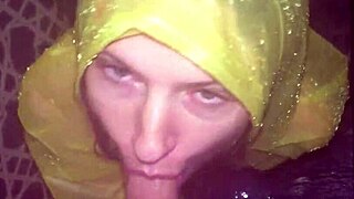 Horny girlfriend surprises with blowjob in shower cumshot