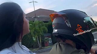 University girl easily gives in fucks and cheats on long-distance boyfriend with stranger