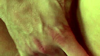 Watch Darina, beautiful blonde, give an all-out handjob to her stud!