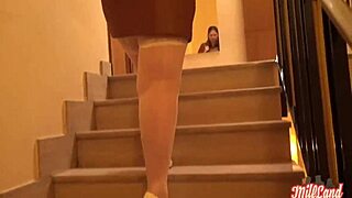 alice belle in a casual threesome scene