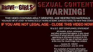 Public sex orgy gangbang through car window with cute blonde teen 18+ girl