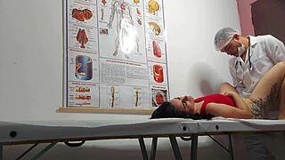 Doctor Fingers Ass and Fucks Patient Roughly in Hospital