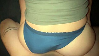 Having sex with my secretary in doggy style, real latin passion.