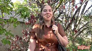 alice belle in a casual threesome scene