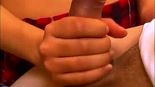 Shy college girl stays at friend's apartment after party