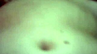 i'm fucking my fat filthy wife in the bedroom while we watch a video of me pounding a tight petite teen