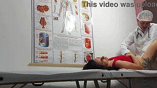 Doctor Fingers Ass and Fucks Patient Roughly in Hospital