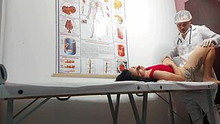 Doctor Fingers Ass and Fucks Patient Roughly in Hospital