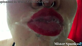 compilation facial and swallow part 3