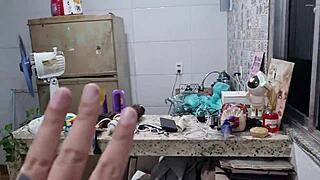 Detailed Vlog of Alice Hael's Transsexual Crossdressing During Move