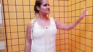Brazilian amateur takes monster cock anal on honeymoon