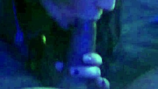 A Small Cute Chick Swallows The Dick Suggestively.