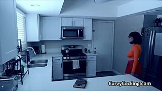 Busty Velma Throats And Rides Freds Dick!