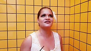 Brazilian amateur takes monster cock anal on honeymoon