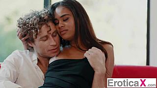 Ebony Babe Has Scorching Sex with Boyfriend - Scarlit Scandal - Eroticax