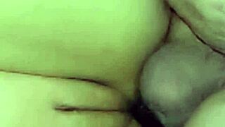 Feeling emotional about the merciless anal sex on my tight Colombian ass