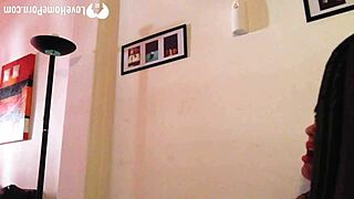 Naughty babysitter teases with her stunning body in solo show