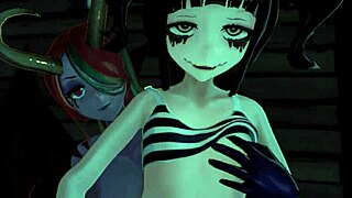 monster girl island prologue halloween especial en espa�ol mujer elfa satando una buena polla con neko y chica slimer me domina