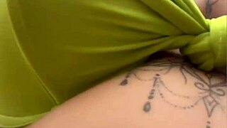 Beach exhibitionists flashing in front of husbands