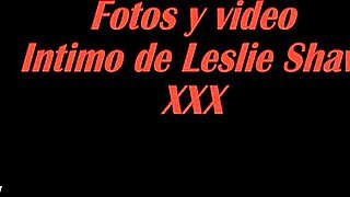leslie shaw fotos intimas