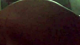 the bbw brunette couple engages in homemade sucking and licking of the big cock