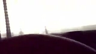 the bbw brunette couple engages in homemade sucking and licking of the big cock