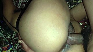 desi village couple in private