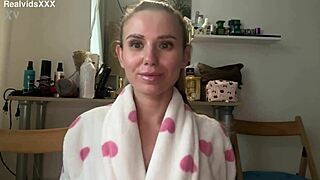 watch this woman find pleasure in close-up stimulation of her butthole with toys and fingers