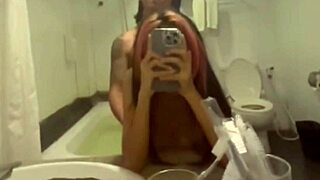 Real Amateur Myanmar Couple Enjoys Passionate Sex in the Bathroom