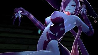 monster girl island prologue halloween especial en espa�ol mujer elfa satando una buena polla con neko y chica slimer me domina