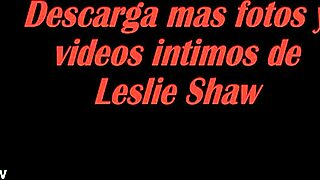 leslie shaw fotos intimas