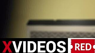 Look at the mature milf masturbating alone, flashing her big ass and natural tits, clothes ripped