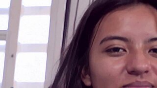 mishell gives pov massage to amateur colombian guy ending in creampie first time