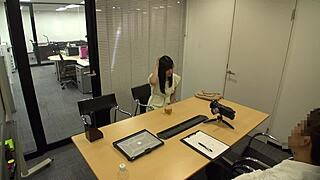 Is This Cute Japanese Teen Ready For Her First Idol Audition, Or Just Teasing With Small Tits?