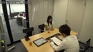 Is This Cute Japanese Teen Ready For Her First Idol Audition, Or Just Teasing With Small Tits?