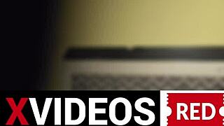 Look at the mature milf masturbating alone, flashing her big ass and natural tits, clothes ripped