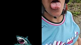 Curvy Venezuelan Escort Pays Lodging with Rough Public Sex