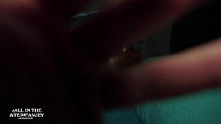 mom notices big boner and helps out