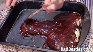 charming girls getting fingered and rammed hard at the party, so much fun