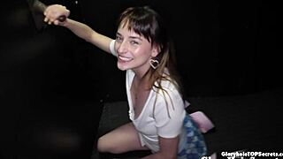 Lana swallows every drop of cum now