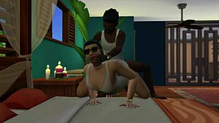 Your Arab Slut Wife Having Secret Cheating Fun With Me In Vacation Imwf