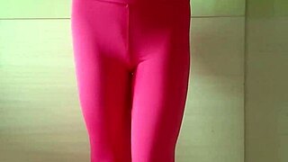 Misr4 updates pink gymwear in tight leggings