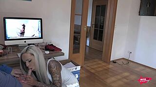 Roommate Caught Masturbating, Suggestive Plea for Fucking in German Hardcore Scene