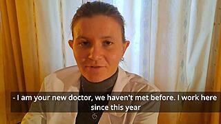 young russian doctor gave me a blowjob at the appointment asmr pov
