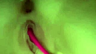 Big dildo fuck big ass face sitting