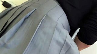 I intercept her before school for blowjob session